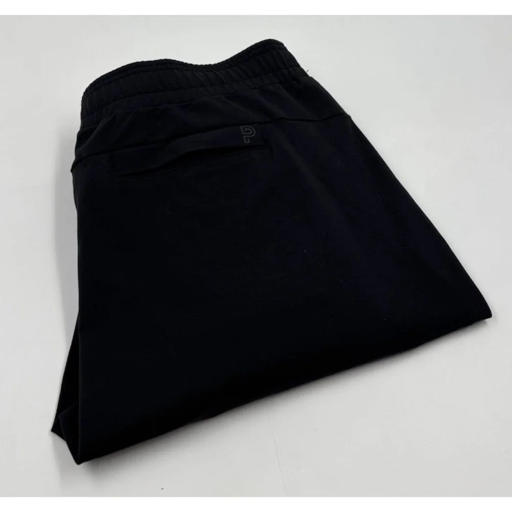 Public Rec Men's 38/34 Nylon Blend Black Straight‎ Leg Athletic Sweatpants